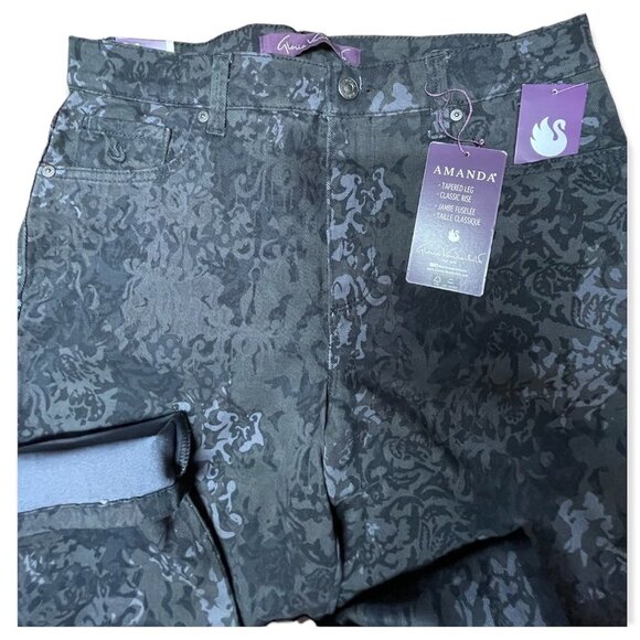Gloria Vanderbilt Amanda Jeans - Damask - Picture 7 of 13